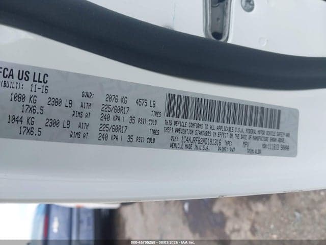 2017 JEEP PATRIOT HIGH ALTITUDE 9