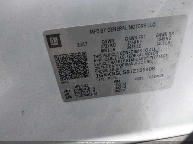 2018 GMC ACADIA SLE-2 9