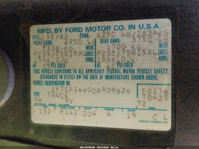 1983 FORD F150 9