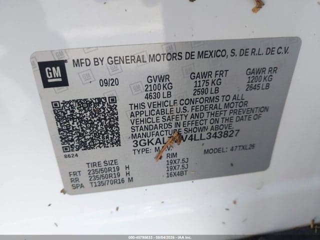 2020 GMC TERRAIN AWD SLE 9