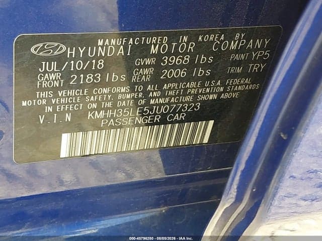2018 HYUNDAI ELANTRA GT 9