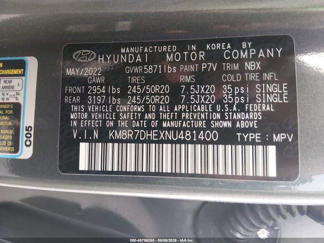 2022 HYUNDAI PALISADE CALLIGRAPHY 9
