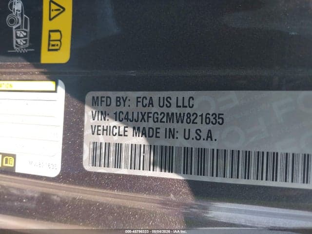 2021 JEEP WRANGLER UNLIMITED RUBICON 4X4 9