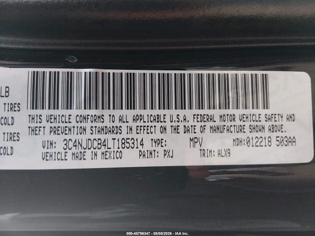 2020 JEEP COMPASS LIMITED 4X4 9