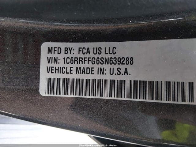 2025 RAM 1500 BIG HORN 4X4 5'7 BOX 9