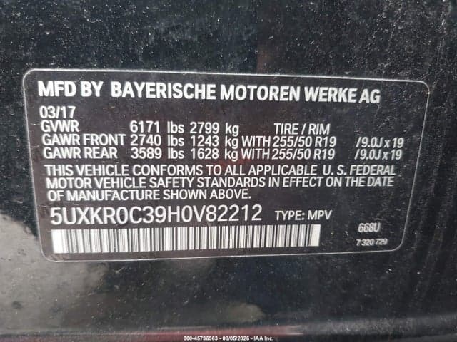 2017 BMW X5 XDRIVE35I 9