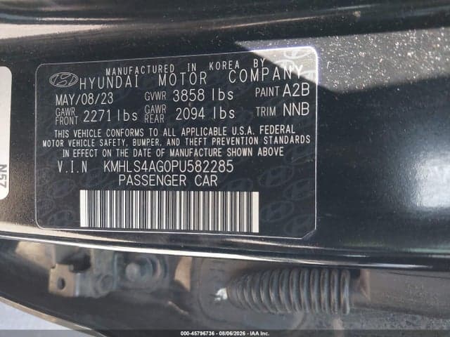 2023 HYUNDAI ELANTRA SEL 9
