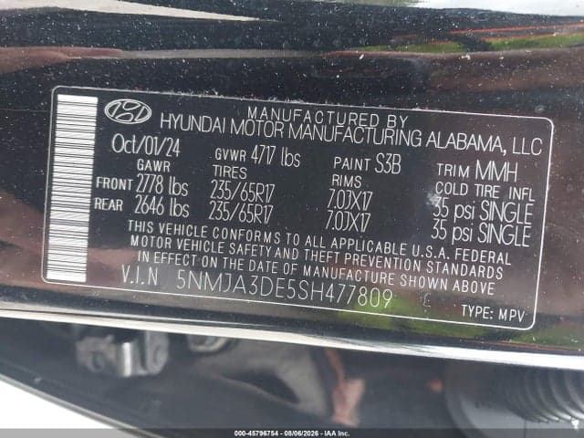 2025 HYUNDAI TUCSON SE 9