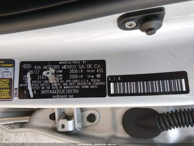 2018 KIA FORTE LX 9