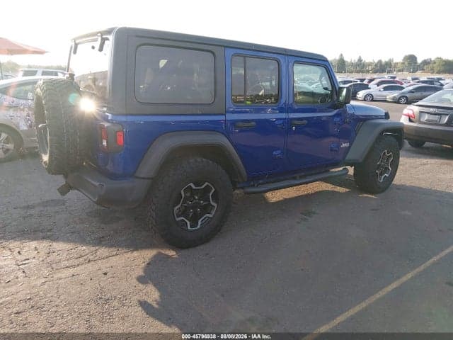 2018 JEEP WRANGLER UNLIMITED SPORT 4X4 4