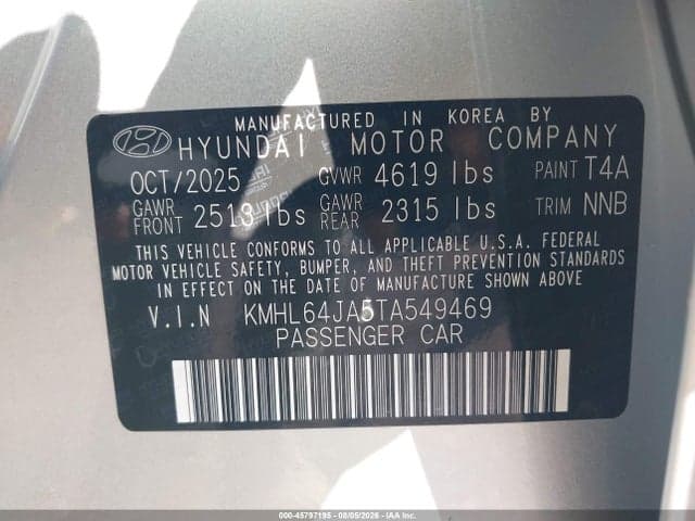 2026 HYUNDAI SONATA SEL SPORT 9