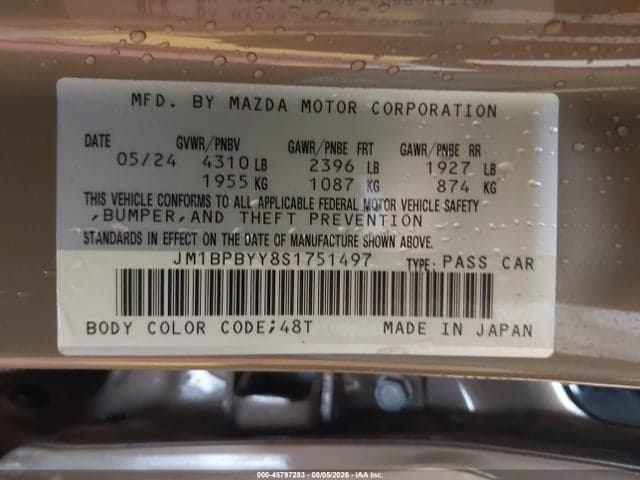 2025 MAZDA MAZDA3 2.5 CARBON TURBO 9
