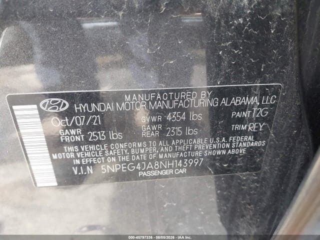 2022 HYUNDAI SONATA SE 2