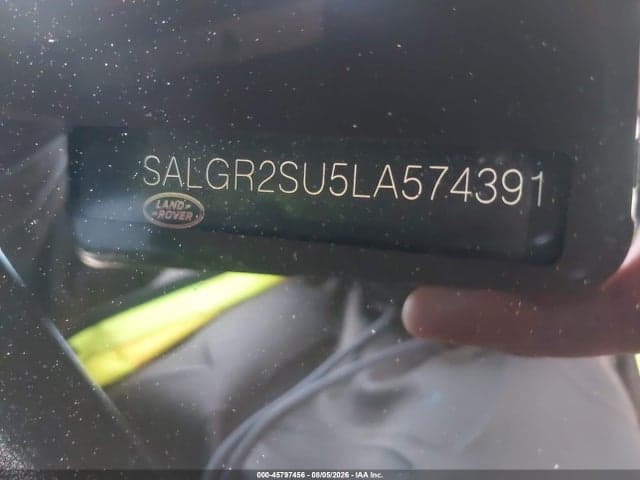 2020 LAND ROVER RANGE ROVER 9