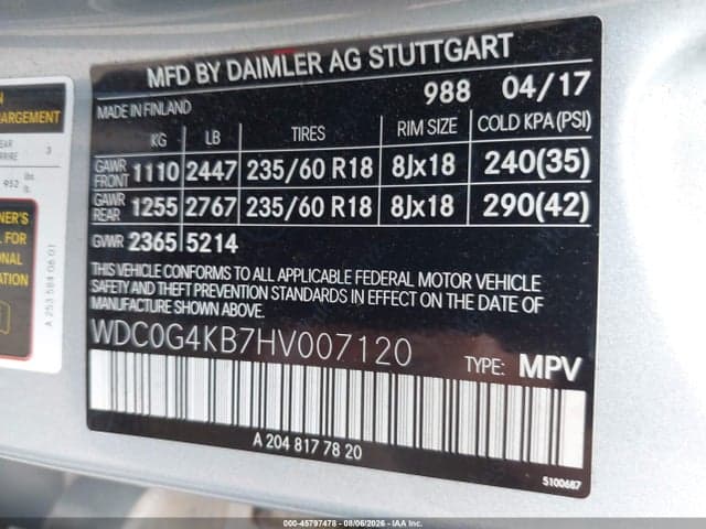 2017 MERCEDES-BENZ GLC 300 4MATIC 9