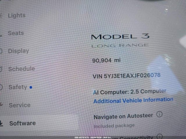 2018 TESLA MODEL 3 LONG RANGE/MID RANGE 16