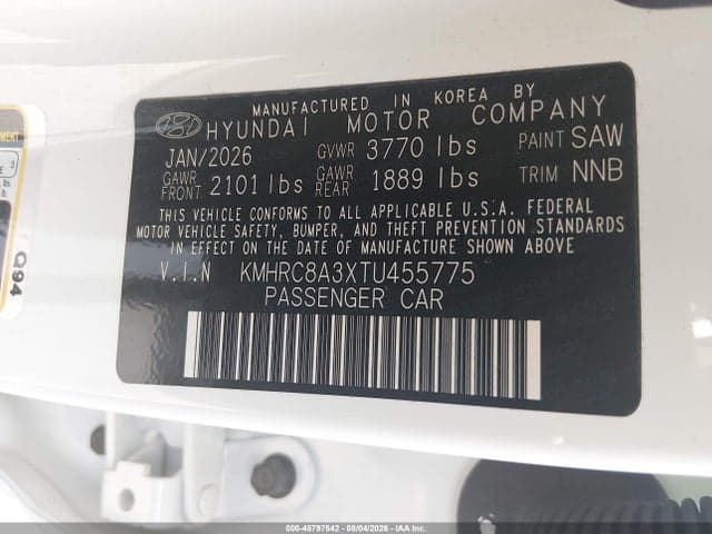 2026 HYUNDAI VENUE SEL 9