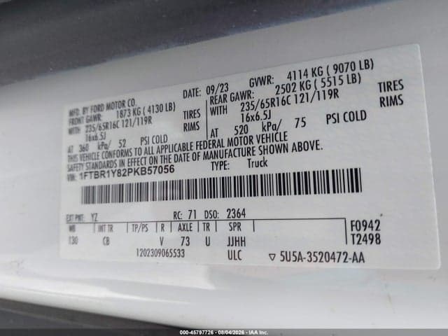 2023 FORD TRANSIT-250 9