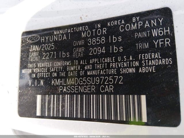 2025 HYUNDAI ELANTRA SEL SPORT 9