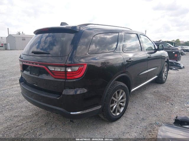 2017 DODGE DURANGO SXT AWD 4