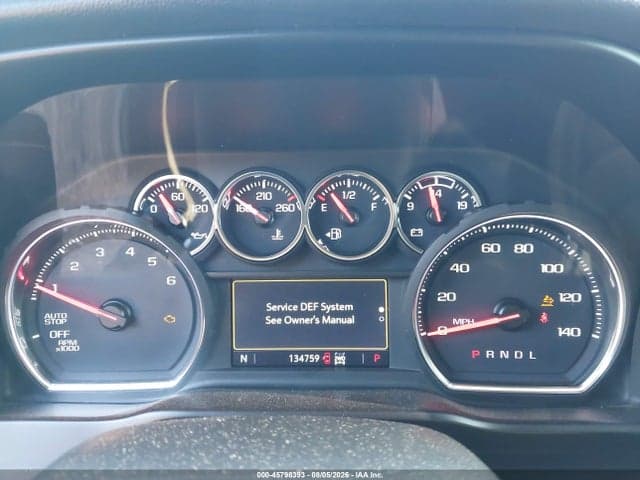 2020 CHEVROLET SILVERADO 1500 4WD SHORT BED RST 7