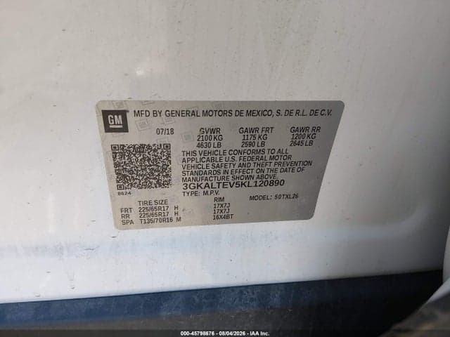 2019 GMC TERRAIN SLE 9