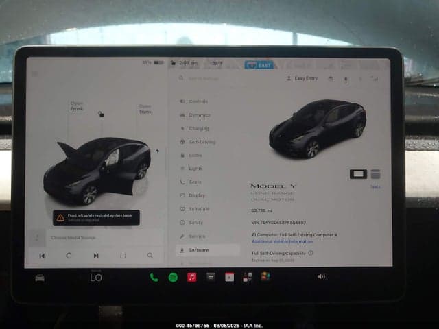 2023 TESLA MODEL Y AWD/LONG RANGE DUAL MOTOR ALL-WHEEL DRIVE 7