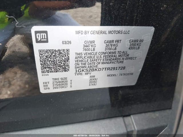 2026 GMC YUKON 4WD ELEVATION 9