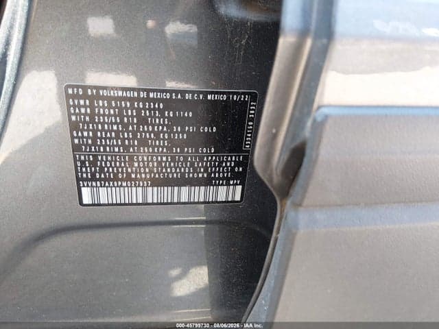 2023 VOLKSWAGEN TIGUAN 2.0T SE 9