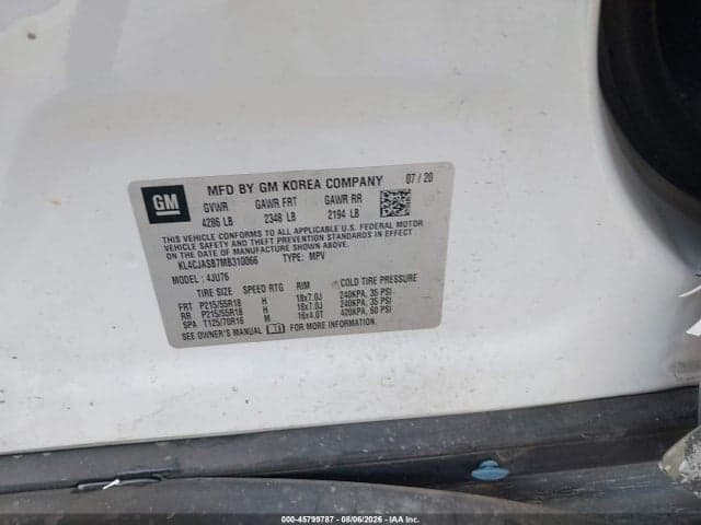 2021 BUICK ENCORE FWD PREFERRED 9