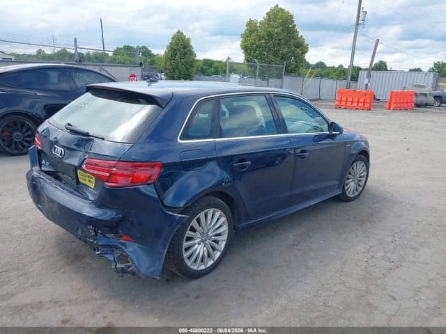 2017 AUDI A3 SPORTBACK E-TRON PREMIUM PLUS 4
