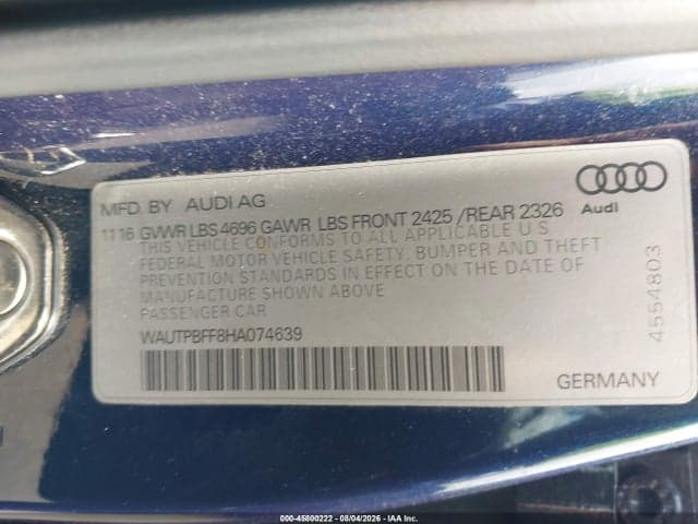 2017 AUDI A3 SPORTBACK E-TRON PREMIUM PLUS 9