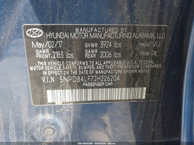 2018 HYUNDAI ELANTRA SEL 9