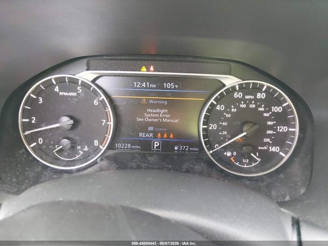 2025 NISSAN ALTIMA SR FWD 7