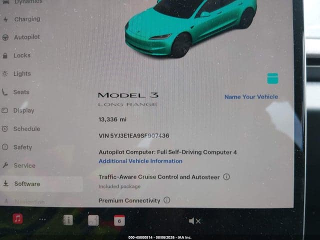 2025 TESLA MODEL 3 LONG RANGE REAR-WHEEL DRIVE/STANDARD REAR-WHEEL DRIVE 7