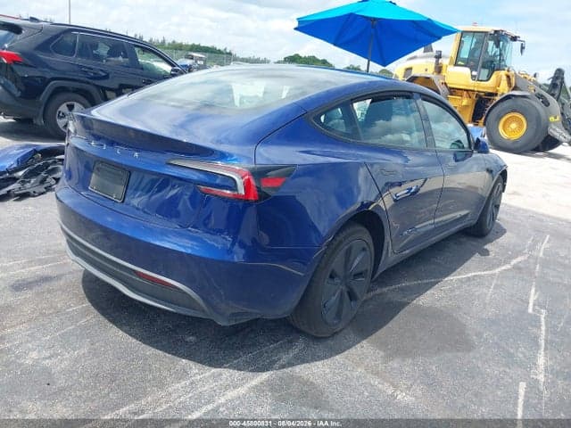 2025 TESLA MODEL 3 LONG RANGE REAR-WHEEL DRIVE/STANDARD REAR-WHEEL DRIVE 4