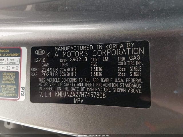 2017 KIA SOUL 9