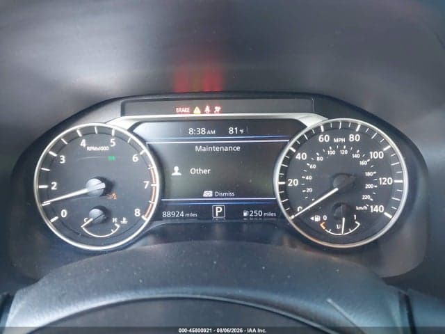 2021 NISSAN ALTIMA SV FWD 7