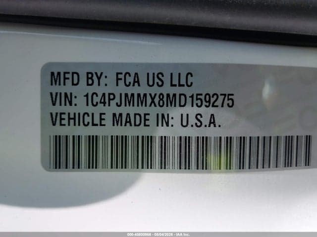 2021 JEEP CHEROKEE LATITUDE LUX 4X4 9