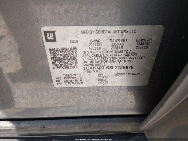 2020 GMC ACADIA AWD DENALI 9