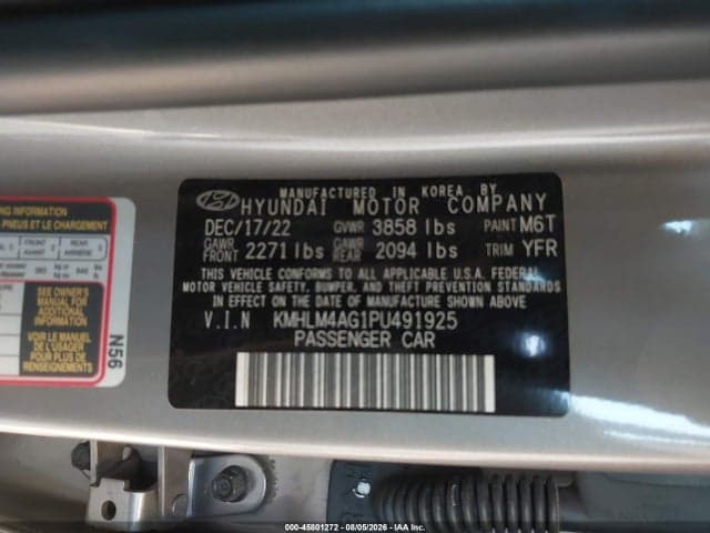 2023 HYUNDAI ELANTRA SEL 9