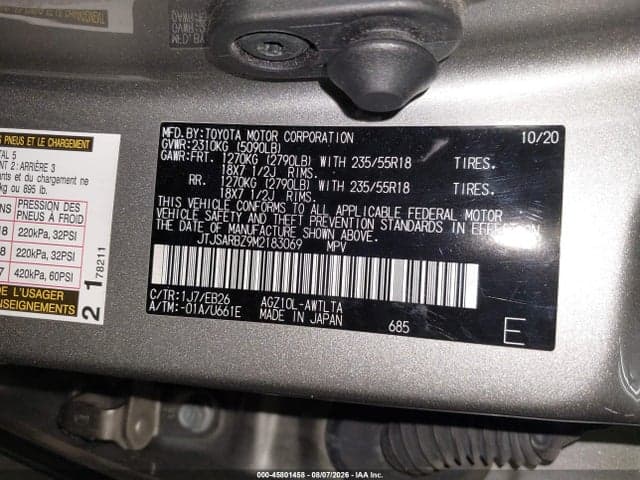 2021 LEXUS NX 300 F SPORT 9