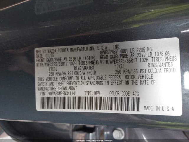 2025 MAZDA CX-50 2.5 S PREMIUM PACKAGE 9