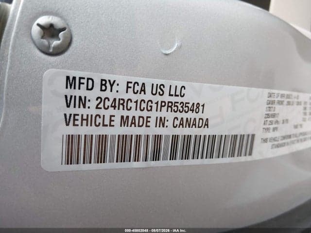 2023 CHRYSLER VOYAGER LX 9