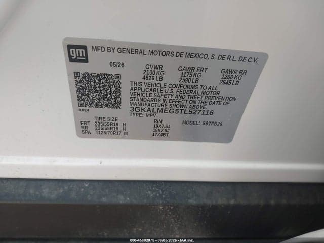 2026 GMC TERRAIN FWD ELEVATION 9