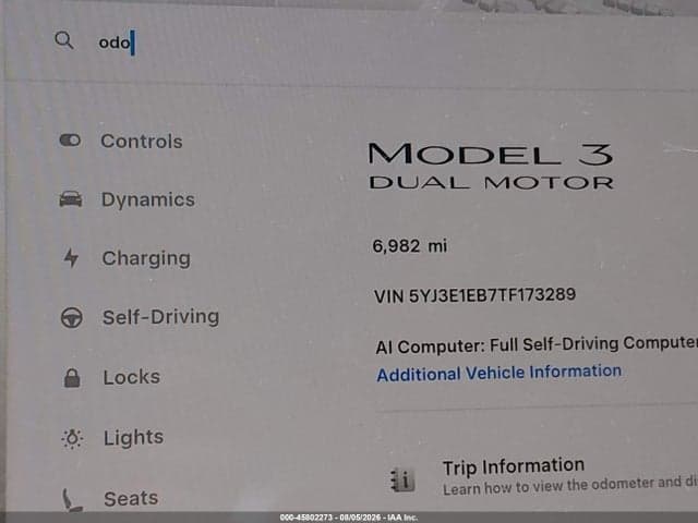 2026 TESLA MODEL 3 PREMIUM ALL-WHEEL DRIVE 14