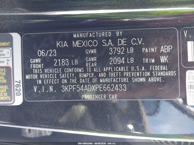 2023 KIA FORTE GT-LINE 9