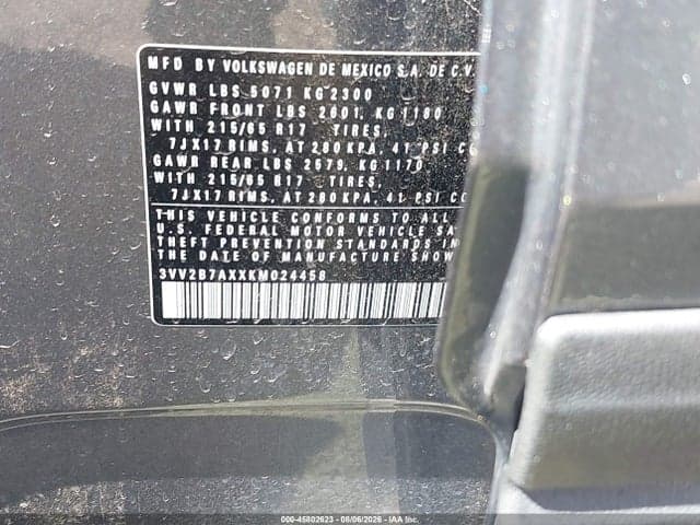 2019 VOLKSWAGEN TIGUAN 2.0T SE/2.0T SEL/2.0T SEL R-LINE/2.0T SEL R-LINE BLACK 9