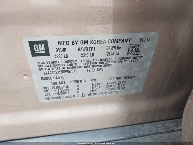 2019 BUICK ENCORE FWD ESSENCE 9