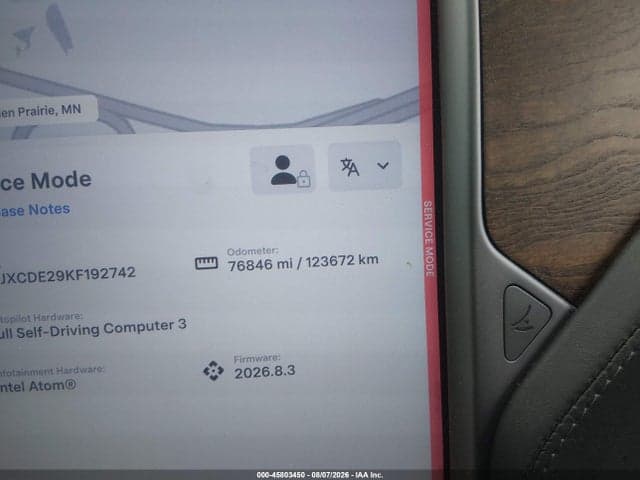 2019 TESLA MODEL X 100D/75D/LONG RANGE/STANDARD RANGE 15